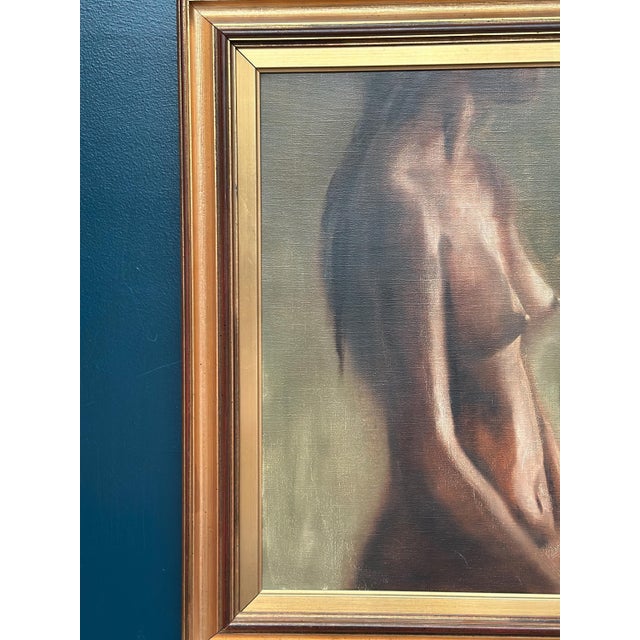 R. Wikheim, Nude Study, 1975, Oil Painting on Canvas, Framed For Sale - Image 11 of 18