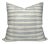 Indro Linen Pillow Cover in Blue, 22x22 Pillow For Sale