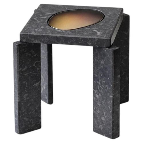Black Melts Like Butter Collection Side Table by Monics+Vieira For Sale - Image 8 of 8