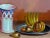 Vintage Still Life Painting With Fruit and Porcelain Cup C.1970 For Sale - Image 4 of 9