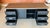 Steelcase Vintage MCM Black Metal and Chrome Credenza For Sale - Image 4 of 15