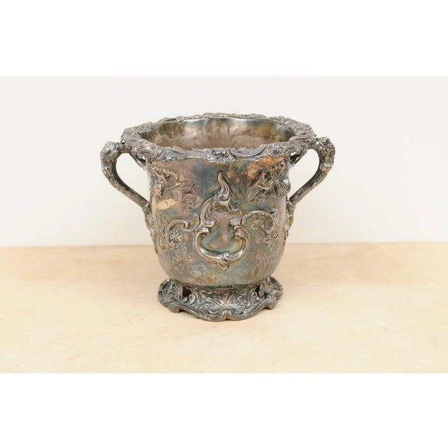 English 19th Century George III Sheffield Silver on Copper Champagne Bucket For Sale - Image 11 of 13
