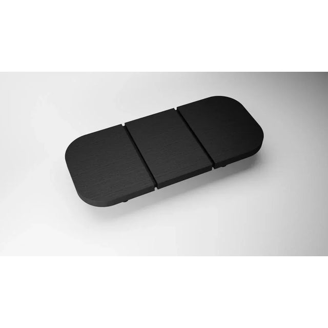 Meco Table in Black Oak by Studio Rig for Collector, in New conditions. Designed from 2000