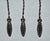 Antique Set of Three Decorative Demitasse Sterling SIlver Spoons For Sale In Philadelphia - Image 6 of 12