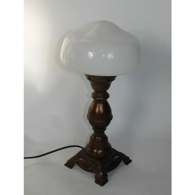 Gold Table Lamp, 1940s For Sale - Image 8 of 8