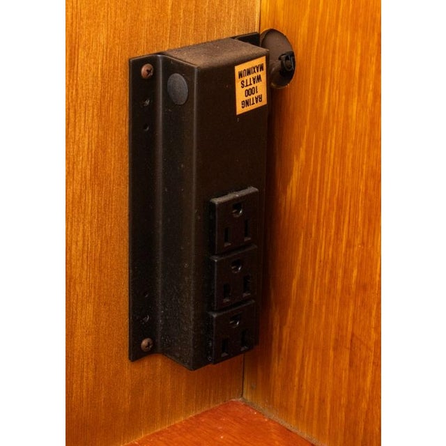 Jay Spectre for Century Oak Media Cabinet For Sale - Image 10 of 12