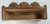 Early 20th Century Carved Folk Tramp Art Wood Wall Shelf Match Holder For Sale - Image 10 of 12