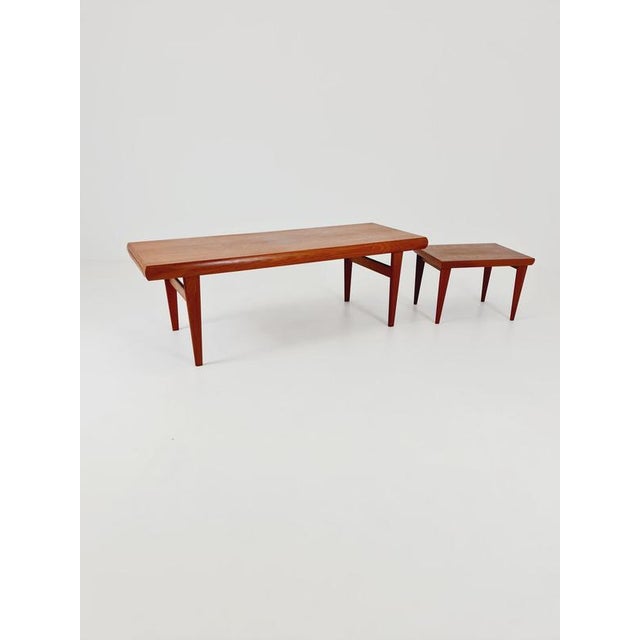 Danish Teak Coffee Table by Johannes Andersen for Trioh, 1960s For Sale - Image 9 of 18