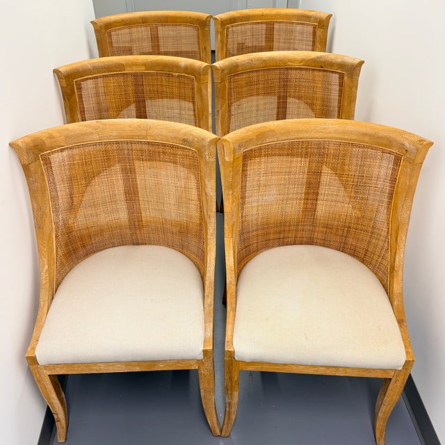 Set of 6 Villa & House Monaco Dining Chairs For Sale In Washington DC - Image 6 of 10