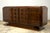 Brown 1940s Monumental Sideboard by A. Bicchierini, Burl Wood & Marble, Provence For Sale - Image 8 of 18