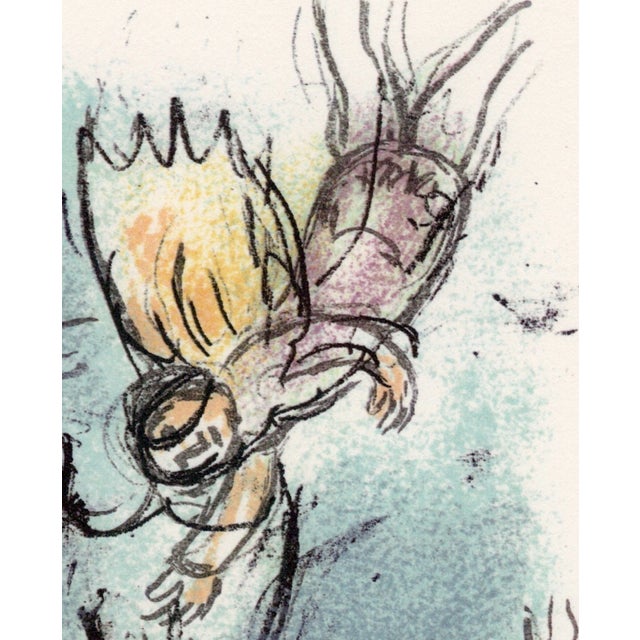 Marc Chagall, Athena Guides Telemachus' Boat, from Odyssey, 1989, Lithograph For Sale - Image 6 of 11