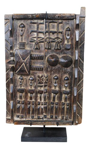 Dogon Granary Door on Stand