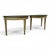 Antique Demi Lune Console Table, Set of 2 For Sale - Image 5 of 12