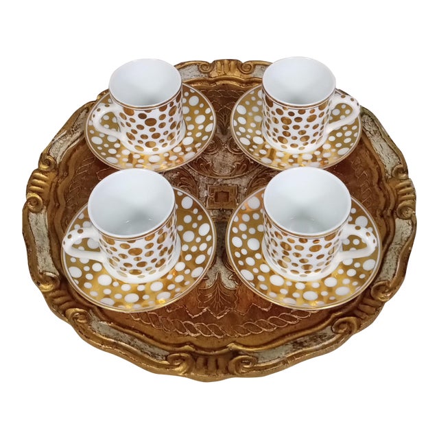 This luxurious set was created by designer Emilio Bergamin for his Taitu line in the style Diva in 1992. The feature a...