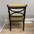 Traditional Early 20th Century Regency Black and Gold Open Back Arm Chairs For Sale - Image 3 of 11