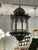 Vintage Moorish Octagonal Metal + Glass Lantern For Sale - Image 4 of 12