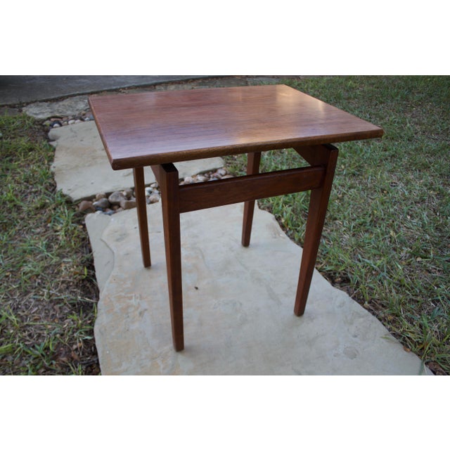 1960s Floating Top Side Table by Jens Risom Chairish