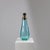 Seguso Vetri d'Arte Turquoise Glass Table Lamp from Seguso Vetri d'Arte For Sale - Image 4 of 8