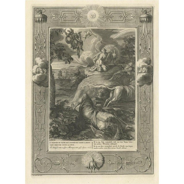 Gold Io Changing Into Cow, 1733, Paper For Sale - Image 8 of 8