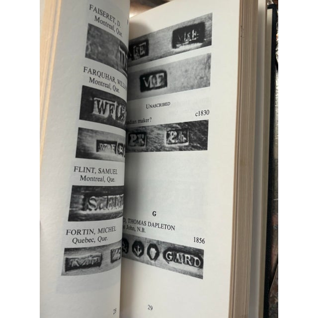 Metal Vintage 1968 "Guide to Marks on Early Canadian Silver" Book For Sale - Image 7 of 10