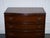 Late 20th Century Burr Walnut Chest of Drawers with Brass Handles For Sale - Image 5 of 16