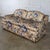 Mid 20th Century Mid-20th Century Traditional Sofa or Loveseat With Floral Chintz Fabric and Front Brass Ball Casters For Sale - Image 5 of 18