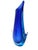 Mid-Century Modern Cobalt Blue Submerged Murano Glass Vase by Flavio Poli for Seguso, Italy, 1960s For Sale - Image 3 of 8