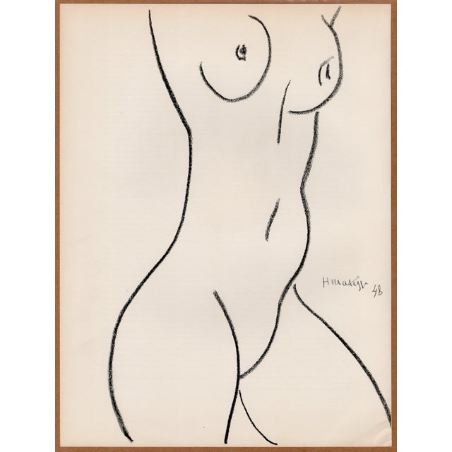 1950s Henri Matisse, Nude, 1952, Lithograph For Sale - Image 5 of 5
