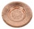 Antique Hand-Hammered Copper Tray, Geometric Design, India, 1940s For Sale