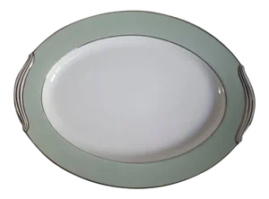 Noritake China Greencourt Pattern Oval Platter