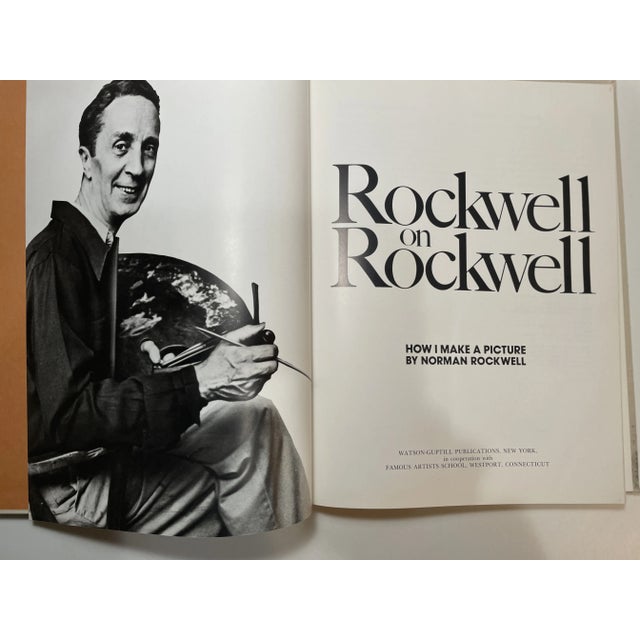 Norman Rockwell Large Coffee Table Art Book - 1st Edition Vintage 1979 For Sale - Image 11 of 12