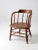 Rustic Antique Captain's Chair For Sale - Image 3 of 11