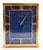 Vintage Lapis Lazuli Mantel Clock from Jaeger Le Coultre, 1970s For Sale - Image 9 of 18