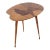 1950's Swedish Mid Century Side Table in Varied Fine Woods For Sale