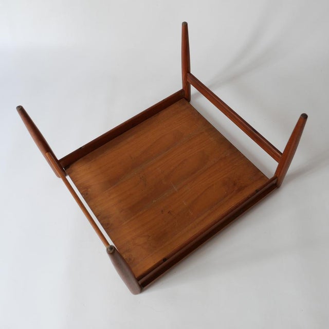 1970s Vintage Scandinavian Coffee Table in Teak, 1970s For Sale - Image 5 of 6