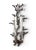 Contemporary Wildwood Bronze Faux Coral Sconce For Sale - Image 3 of 3