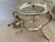 Chrome 1950s Mid Century Modern Silver Plate Fondue Pot Warmer For Sale - Image 8 of 11