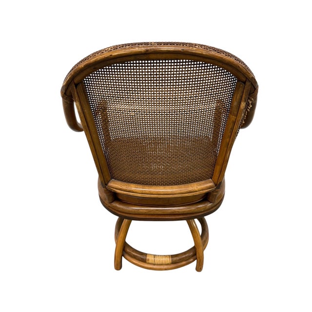 Vintage Bamboo & Rattan 5-Piece Dinette Set For Sale - Image 10 of 10