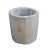 Vintage Old Chinese Granite Modern Planter Pot For Sale In Los Angeles - Image 6 of 6