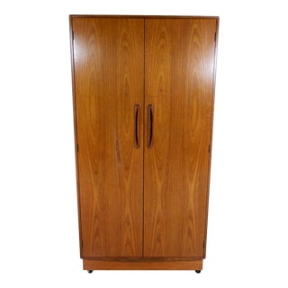 Teak G Plan Fresco Double Armoire For Sale