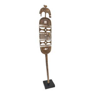 Old Tuareg Hoggar Tent Post – Ehel – North West Niger on Stand