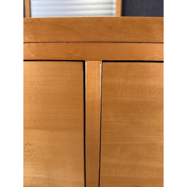 Late 20th Century Maple Dresser With Mirror For Sale - Image 14 of 16