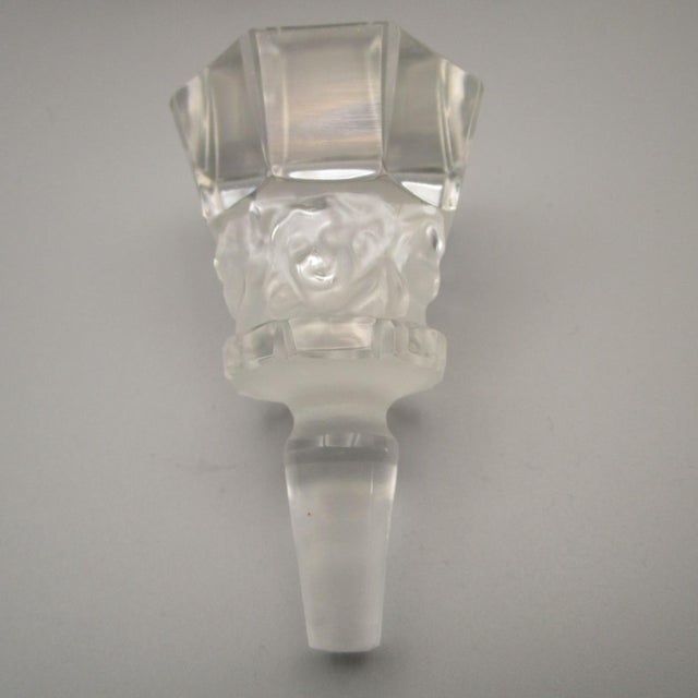 1920s 1920s Art Deco Bacchantes Nude Dancing Women Decanter With Original Faces Stopper No Chips For Sale - Image 5 of 14