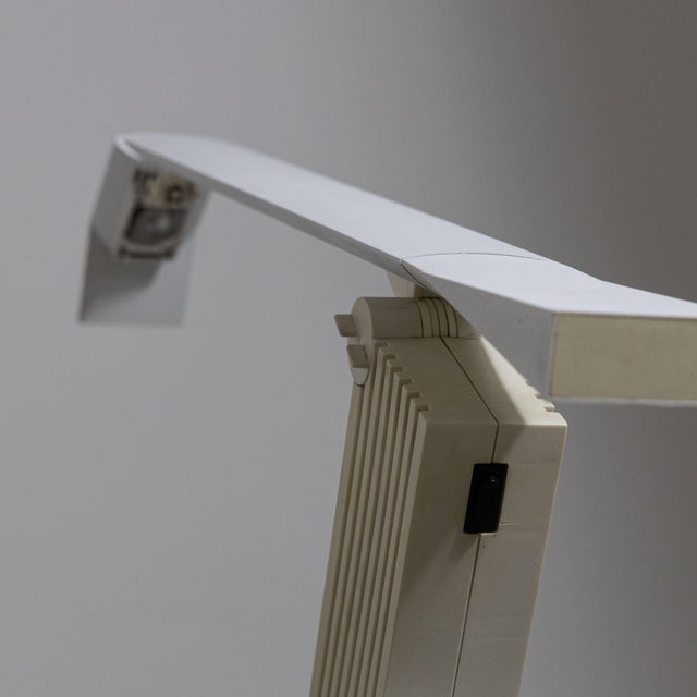 White Condor Lamp from Bilumen, 1970s For Sale - Image 8 of 9