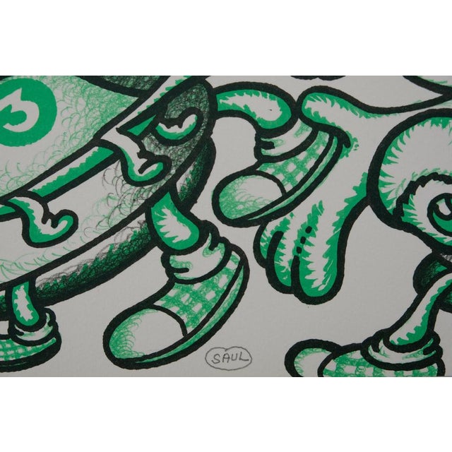 Peter Saul, Les athlètes des JO, Lithograph For Sale - Image 5 of 7