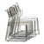 Omstak White Stackable Chairs by Rodney Kinsman for Bieffeplast, 1972, Set of 8 For Sale - Image 16 of 18