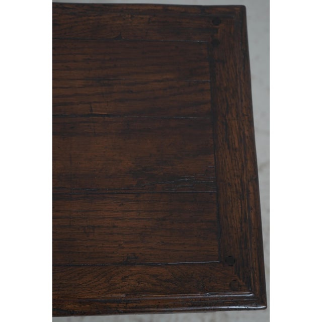 Guy Chaddock Jacobean Distressed Oak Nesting Tables For Sale - Image 14 of 17