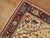 Red Antique Zabihi Collection Square Heriz Rug - 5'4" x 5'11" For Sale - Image 8 of 10