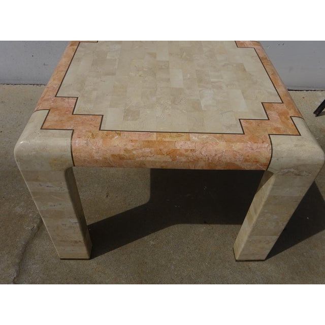 Stone Marquetry Living Room Table, 1950s For Sale - Image 16 of 18