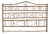 Palm Beach Regency Bamboo 72" Wide Headboard With Geometric Fretwork For Sale